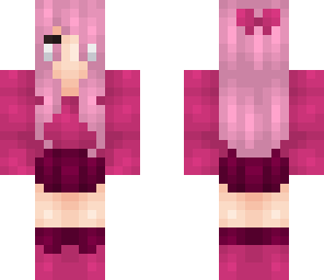 pink hair 