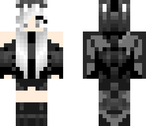 black gothic dragon girl