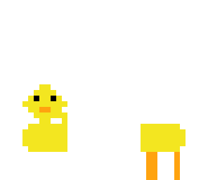 pritty golden ducky
