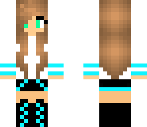 blue girl