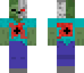 mutant robot zombie face