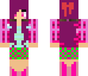 pink girly skin