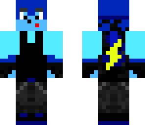wolf boy blue police edition