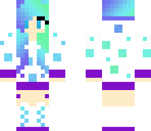 cute neon girl