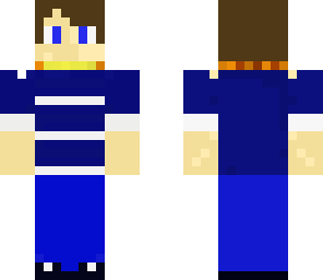 blue shirt