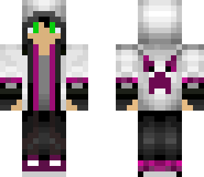 purple skin man