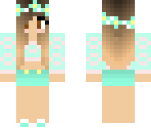 cute teal girl