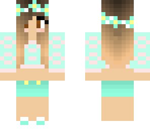 cute teal girl