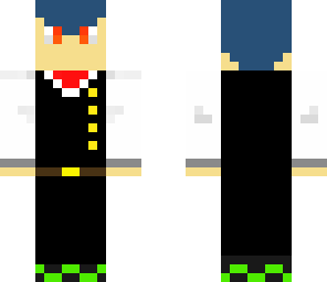 quilava in a suit