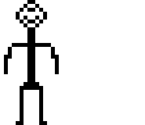 stickman on paper