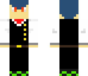 quilava in a suit