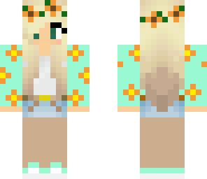 blonde autumn girl