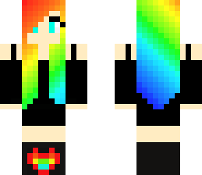 rainbow girl