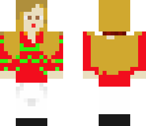 christmas sweater girl