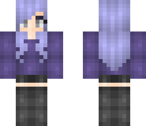 idk purple sweater girl