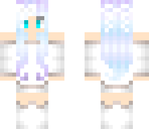 changed eyes to blue