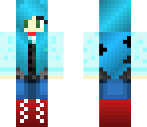 blue hair