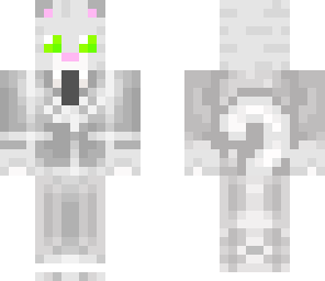 white charlie cat