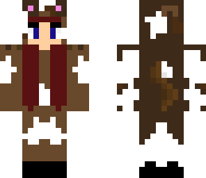finished-fixed girl cow suit