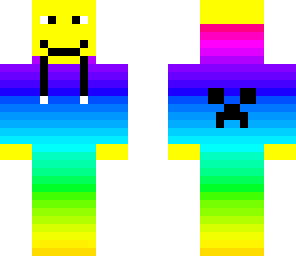 creeper rainbow guy