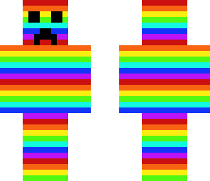 creeper rainbow