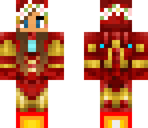ironman girl flower