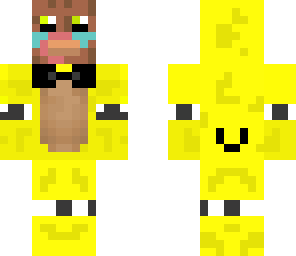 golden freddy with crying turkey mask