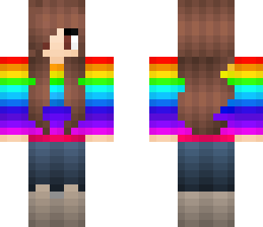 rainbow girl