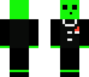 slime man in tux