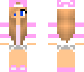 pink popcorn girl