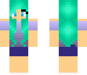 aqua hair