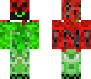 tnt  creeper  man