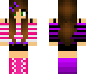 pretty purple girl