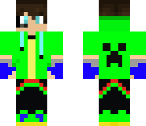 an updated creeper hoodie
