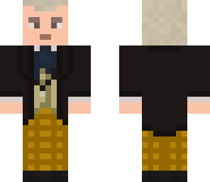 1st doctor - yellow plaid pants
