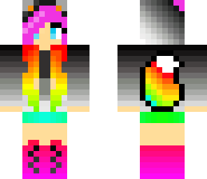 edit rainbow girl
