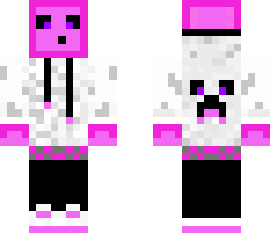 pink slime with hoodie