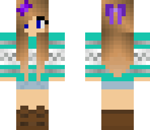winter girl edit