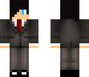 teen in suit and tie