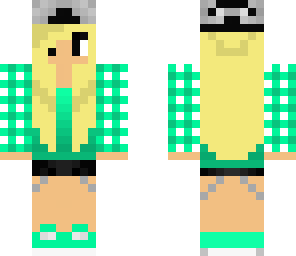 green cool girl