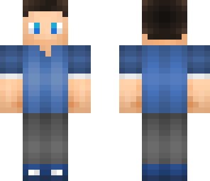 boy in blue