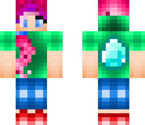 watermelon ponytail girl