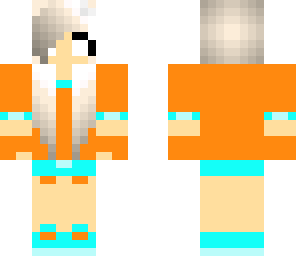 cute herobrine girl