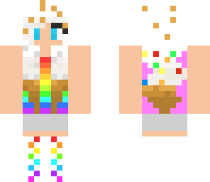 rainbow cake girl