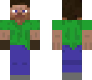 camouflage steve without cap