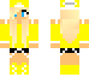 yellow skater girl
