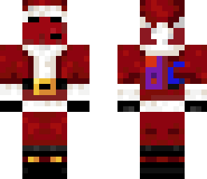 dc chrismas slime skin