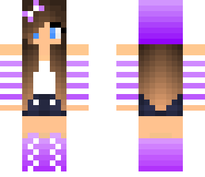 purple girl