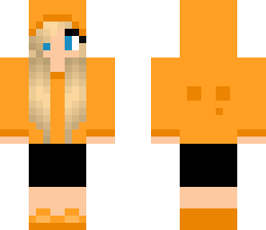 orange slime girl