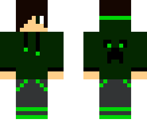 cool boy in creeper hoody